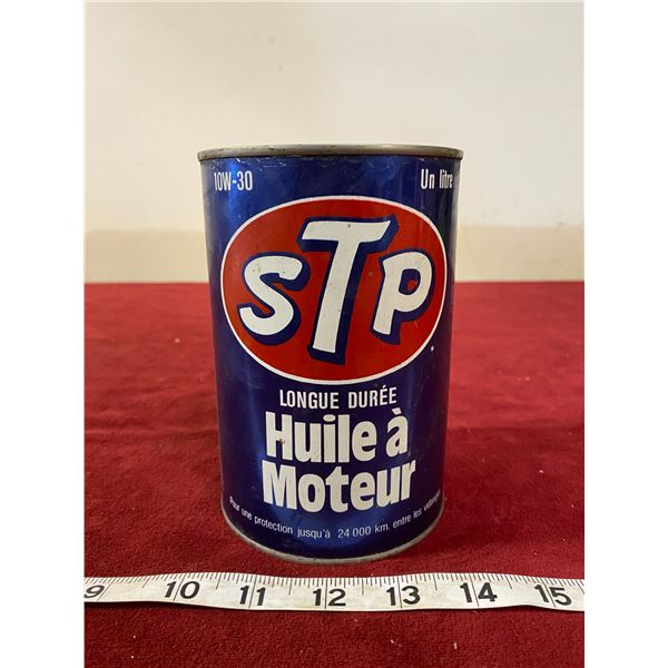 STP Motor Oil Tin (Nice) Empty