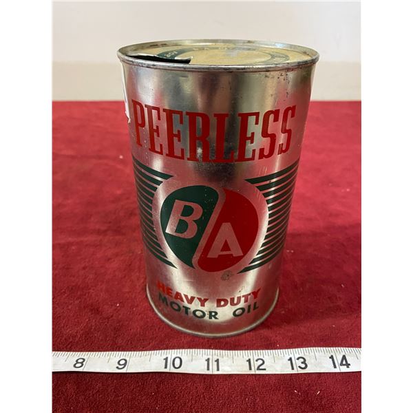 Peerless BA Motor Tin Empty