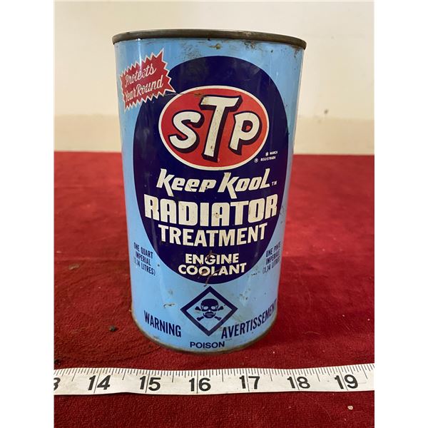 STP Coolant Tin Empty (Nice)