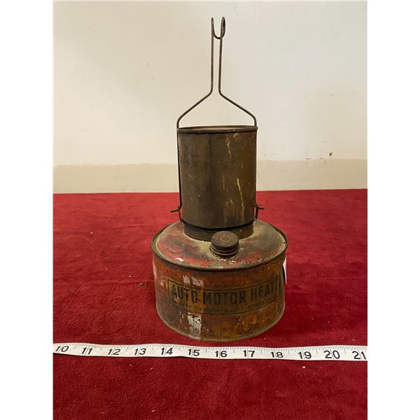 Vintage Auto Motor Heater