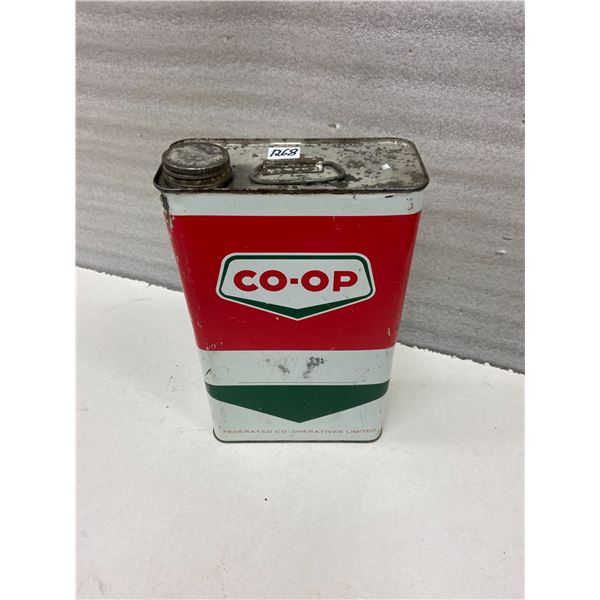 CO-OP oil tin - 1 Gallon