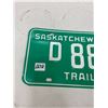 Image 2 : 1969 Sask license plate low digits 888
