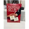 Image 1 : 2 Sided cardboard tobacco advertising sign - Macdonald select