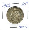 Image 1 : Silver 50 Cent Coin 1963 au55