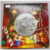 Image 1 : Sterling Silver Santa Coin