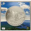 Image 1 : Sterling Silver Canada Goose Coin