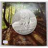 Image 1 : Sterling Silver Wolf Coin