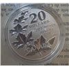 Image 3 : Sterling Silver Maple Leaf's Coin