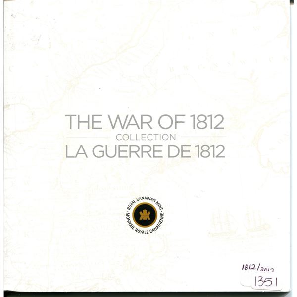 The war of 1812 Canadian mint set,