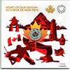 Image 1 : 2017 Heart of our nation $3 fine silver coin