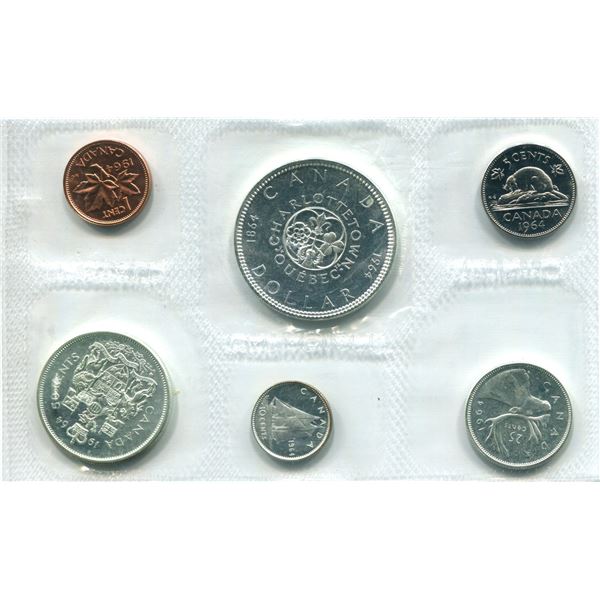1964 (T.S) Canadian Proof Set Coins