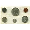 Image 2 : 1965 (L.Beads) Canadian Proof Set Coins (Blunt 5)