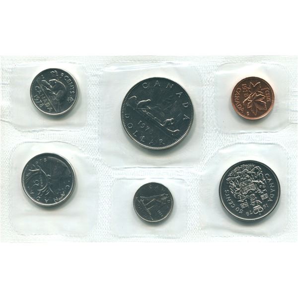 1978(Square J.) Canadian Proof Set Coins