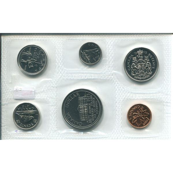 1973 Canadian Proof Set Coins (Far S.B)