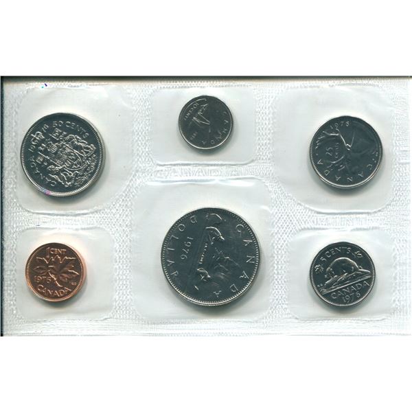 1976 (Attach J.) Canadian Proof Set Coins