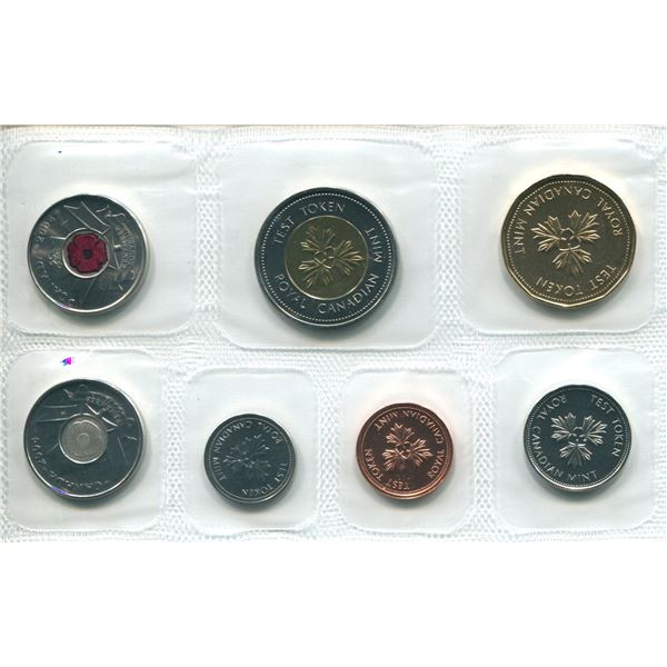 2004 Canadian Proof Set Coins (Test Token Set)