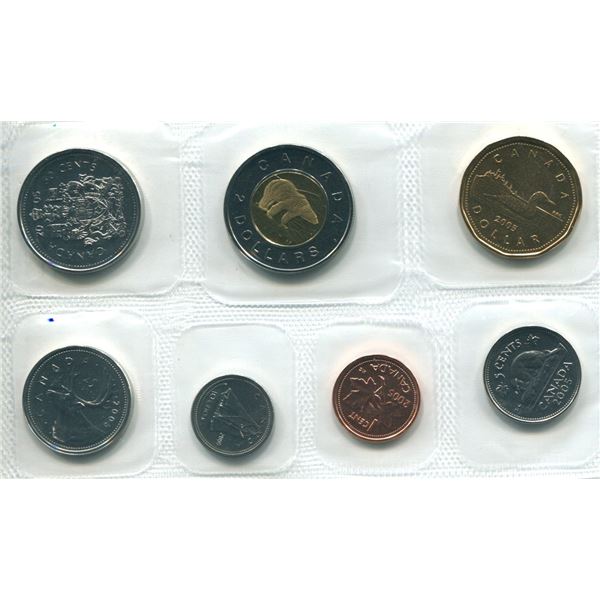 2005 Canadian Proof Set Coins
