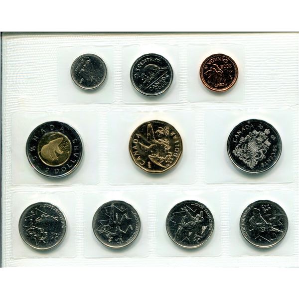 2008 Olympic Canadian Proof Set Coins