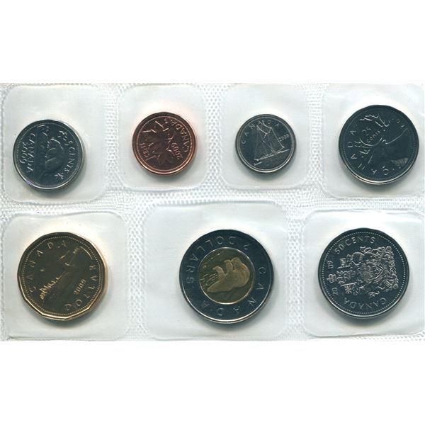 2009 RCM Logo Canadian Proof Set Coins