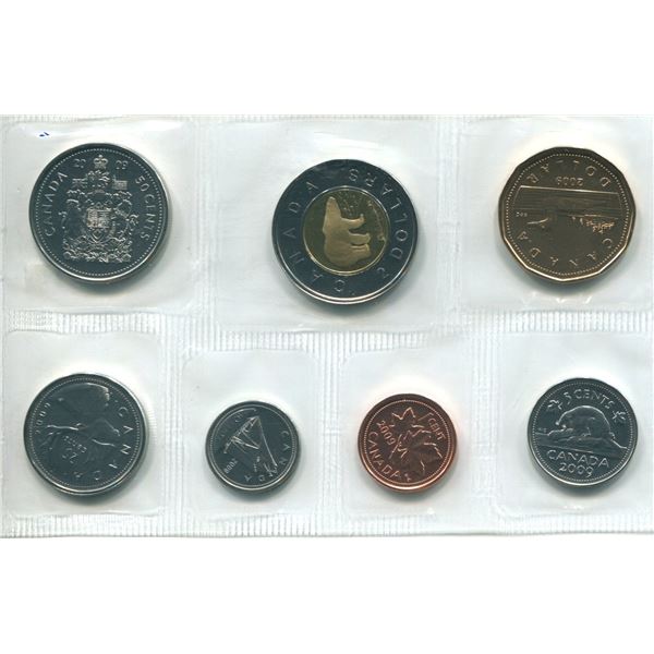 2009 World Trade Canadian Proof Set Coins