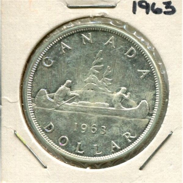 1963 Canadian Silver Dollar