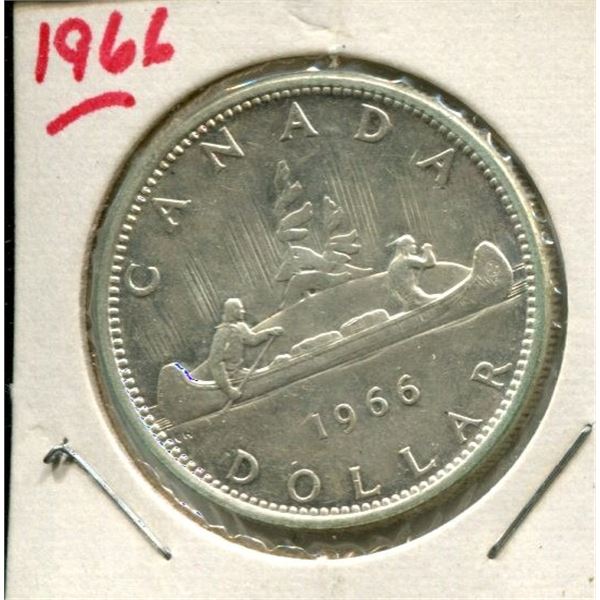 1966 Canadian Silver Dollar