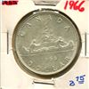 Image 1 : 1966 Canadian Silver Dollar