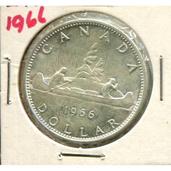 1966 Canadian Silver Dollar