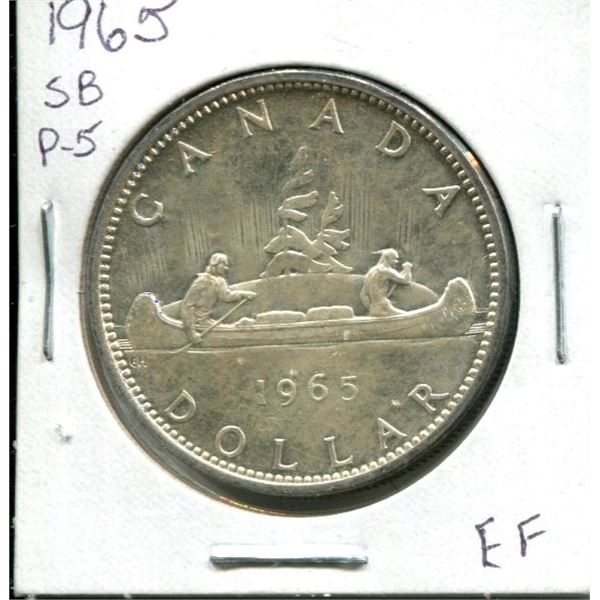 1965 Canadian Silver Dollar