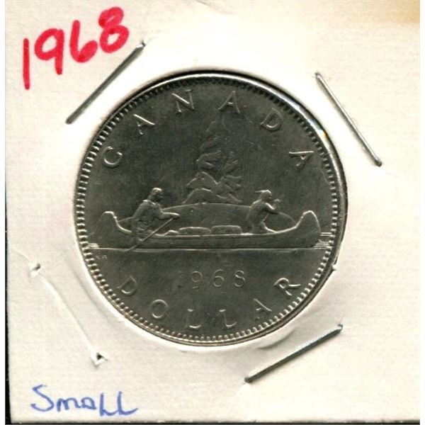 1968 Canadian Nickel Dollar