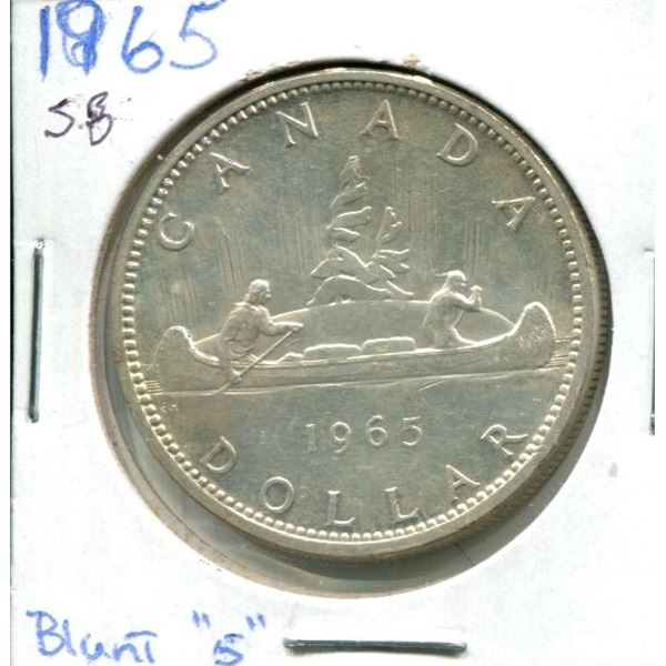 1965 Canadian Silver Dollar