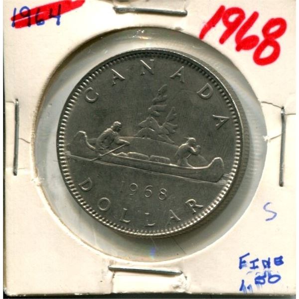1968 Canadian Nickel Dollar