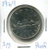 Image 1 : 1969 Canadian Nickel Dollar