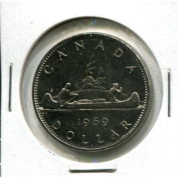 1969 Canadian Nickel Dollar