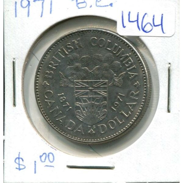 1971 Canadian Nickel Dollar