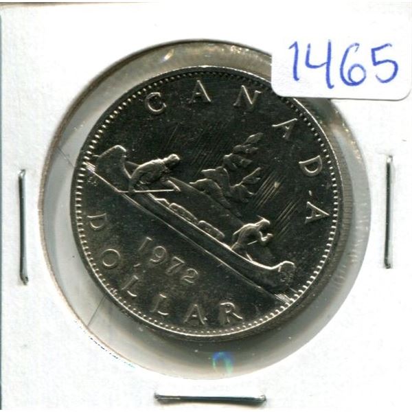 1972 Canadian Nickel dollar