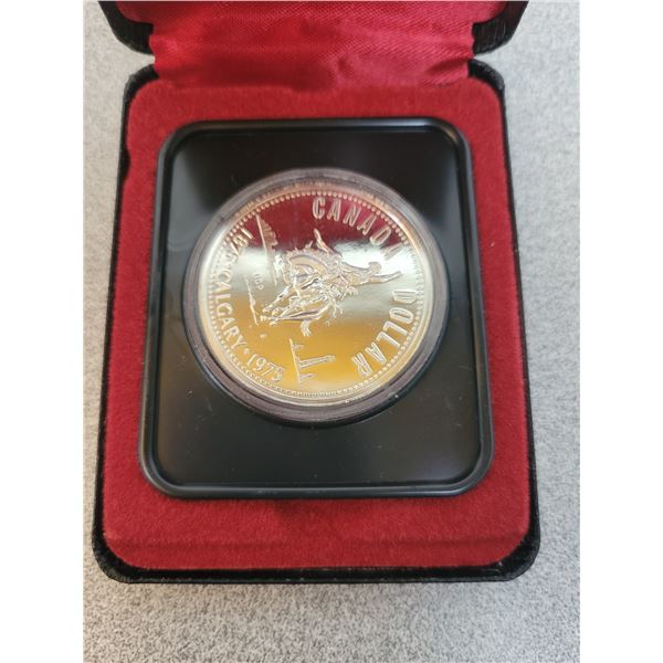 1975-S Canadian Silver Dollar