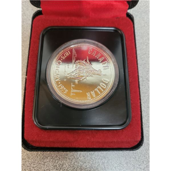 1975-S Canadian Silver Dollar