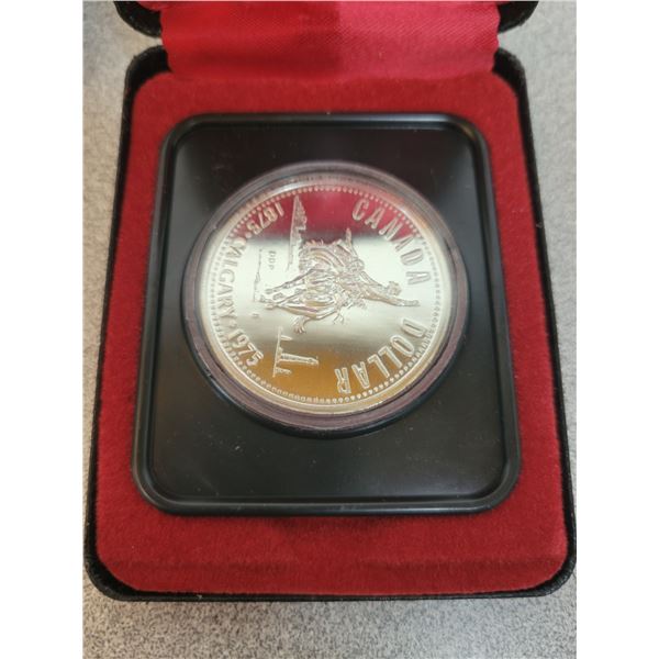 1975-S Canadian Silver Dollar