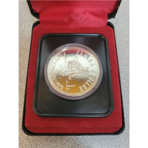 1975-S Canadian Silver Dollar