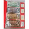 Image 5 : Complete set of 1954 Canadian bills $1.00 - $1000.00 various signatures & grades
