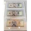 Image 1 : Book Of American Sequential $5.00 Bills Lot Of 5 (2013)