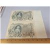 Image 2 : Two 1910 Catherine the Great 100 Rubles – Russia, end of the era before Communist Rule
