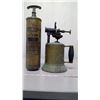 Image 1 : Brass fire extinguisher + brass blow torch