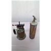 Image 6 : Brass fire extinguisher + brass blow torch