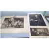 Image 1 : 3 piece print (rough condition) a tug of war, a dames school,unknown