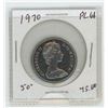 Image 2 : 1970 50¢ fifty cent piece PL66