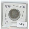 Image 1 : 1888 #2 5¢ Five cent VF20