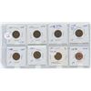 Image 1 : collection of 8 coins - pennies