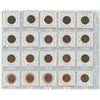 Image 2 : Sheet of 20 assorted pennies